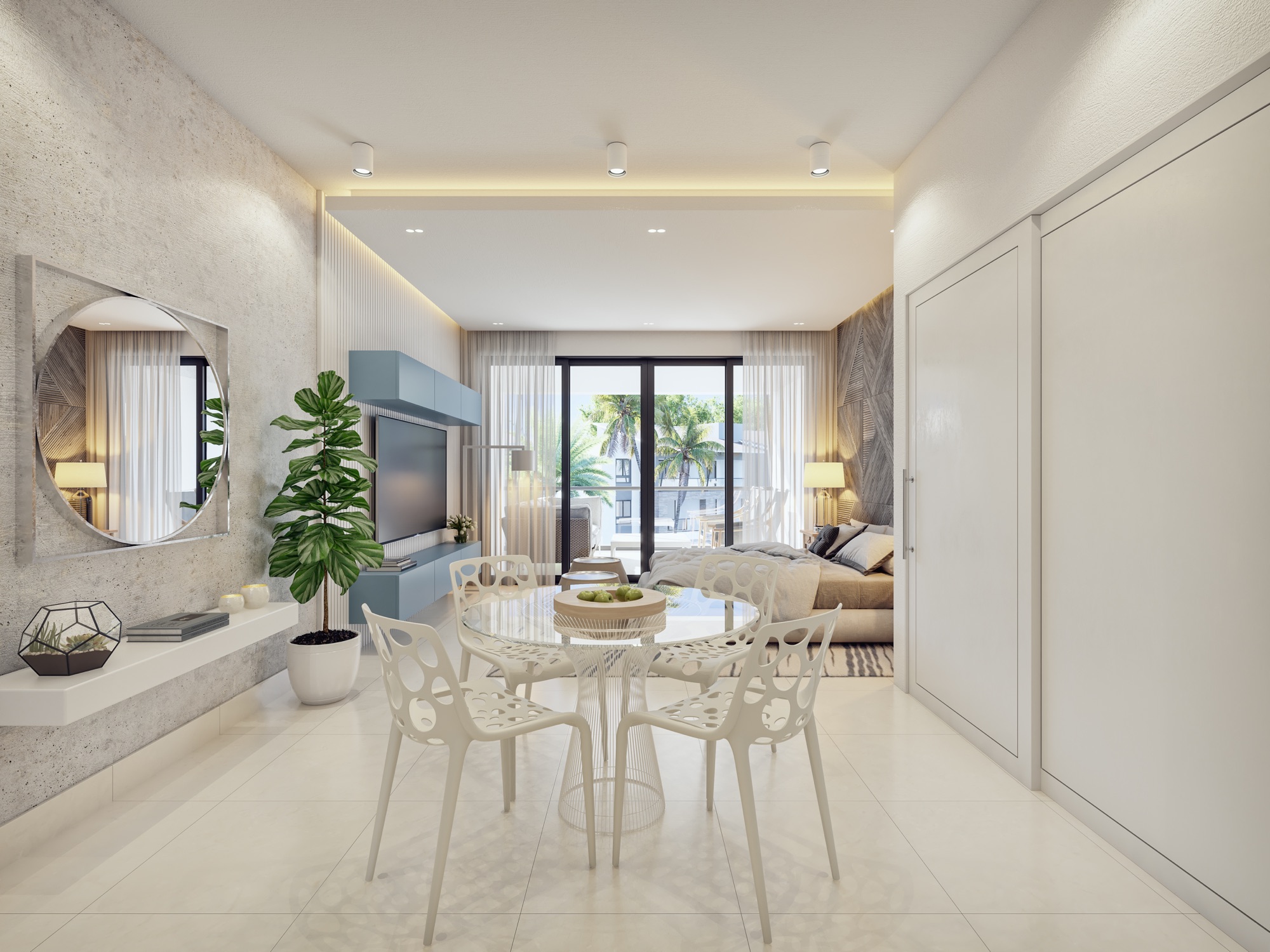 Interior de apartamento TH Oasis